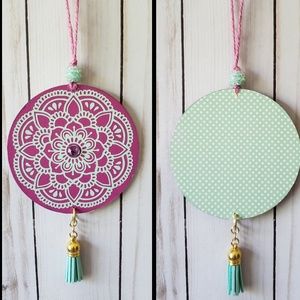 Rearview mirror Car charm